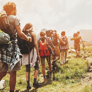 Senderismo en grupo - Mendi ibilaldiak taldean