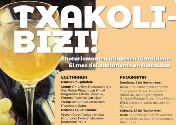 Txakoli bizi