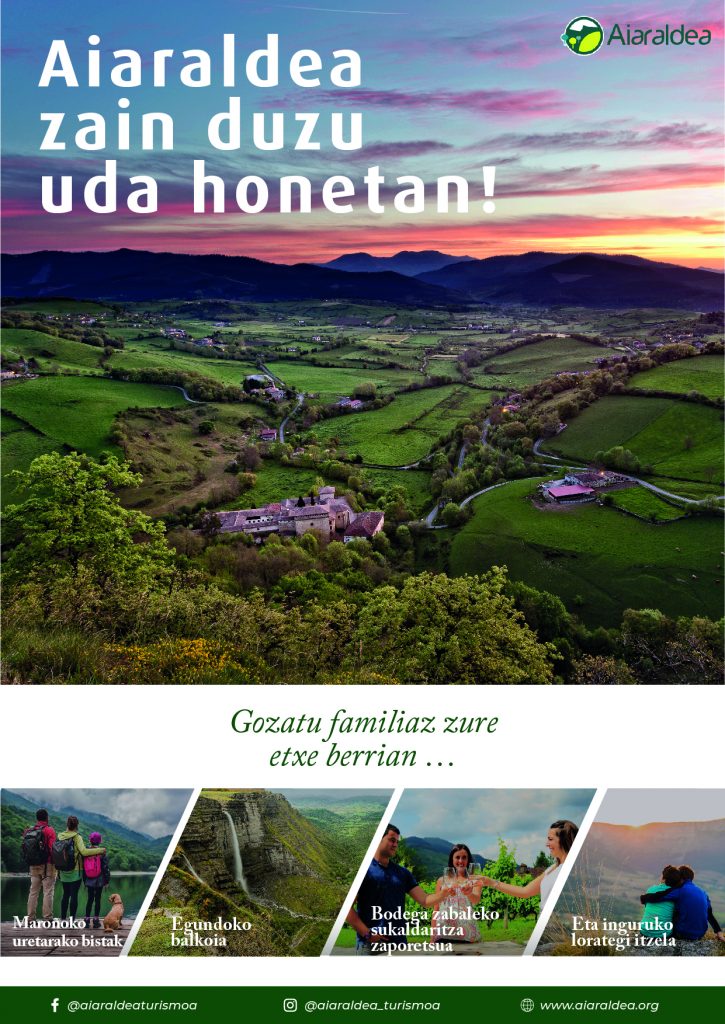 Aiaraldea zain duzu uda honetan!