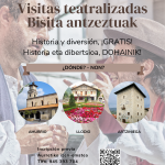 Cartel Visitas Teatralizadas
